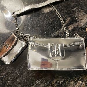 Steve Madden Silver Blory Crossbody